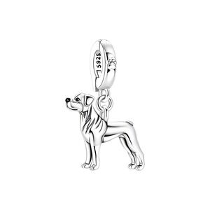 Linx Rottweiler Dog Dangle Charm with New Style Opening Clasp